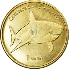 Moneta, Polinesia francese, Dollar, 2019, Moorea - Grand requin blanc, SPL