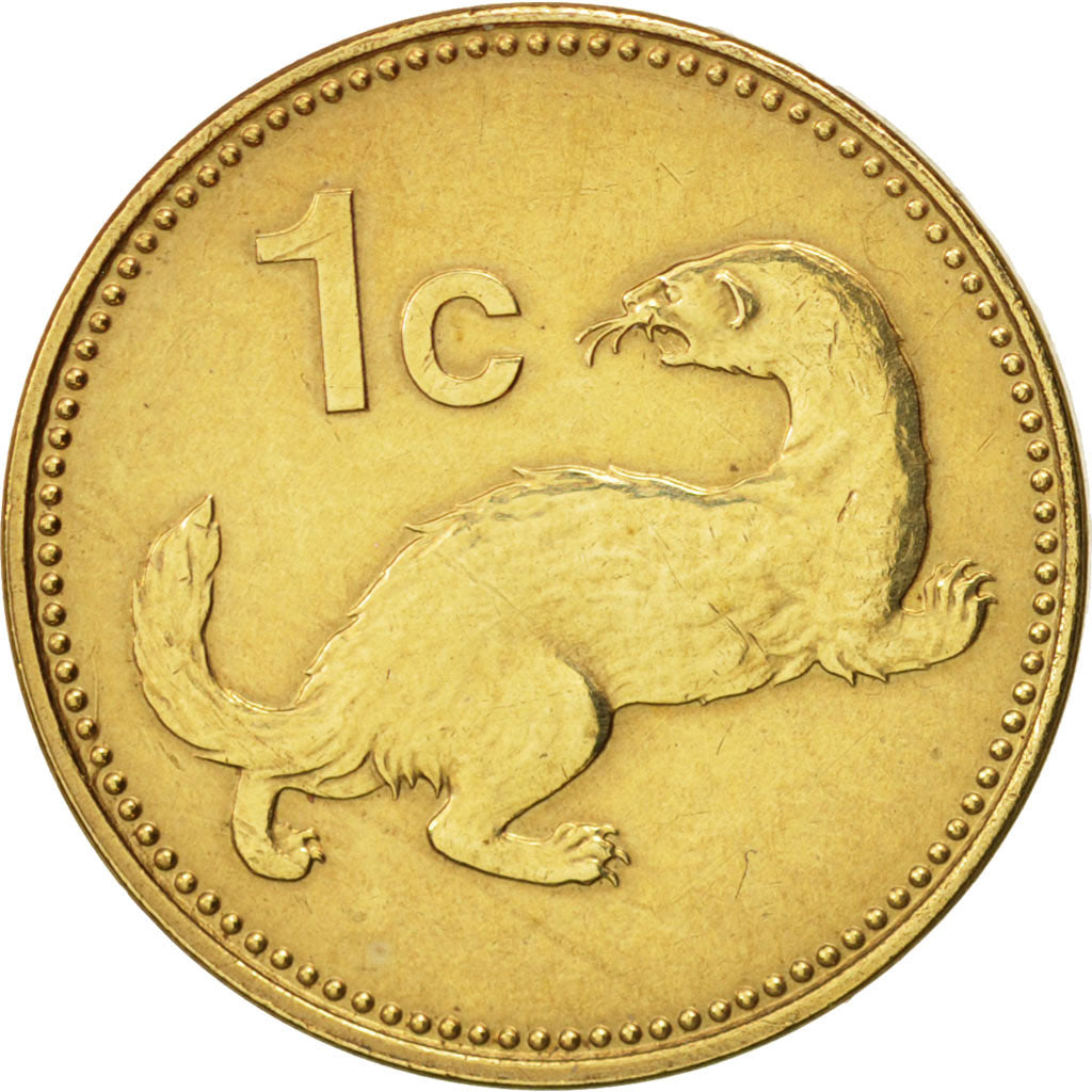 Malta, Cent, 1986, AU(50-53), Nickel-brass, KM:78