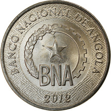 Coin, Angola, 50 Centimos, 2012, MS(63), Copper-Nickel Clad Steel, KM:107