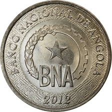 Coin, Angola, 50 Centimos, 2012, MS(63), Copper-Nickel Clad Steel, KM:107