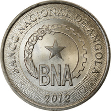 Coin, Angola, 50 Centimos, 2012, MS(63), Copper-Nickel Clad Steel, KM:107