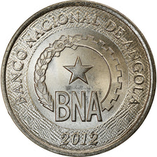 Coin, Angola, 50 Centimos, 2012, MS(63), Copper-Nickel Clad Steel, KM:107