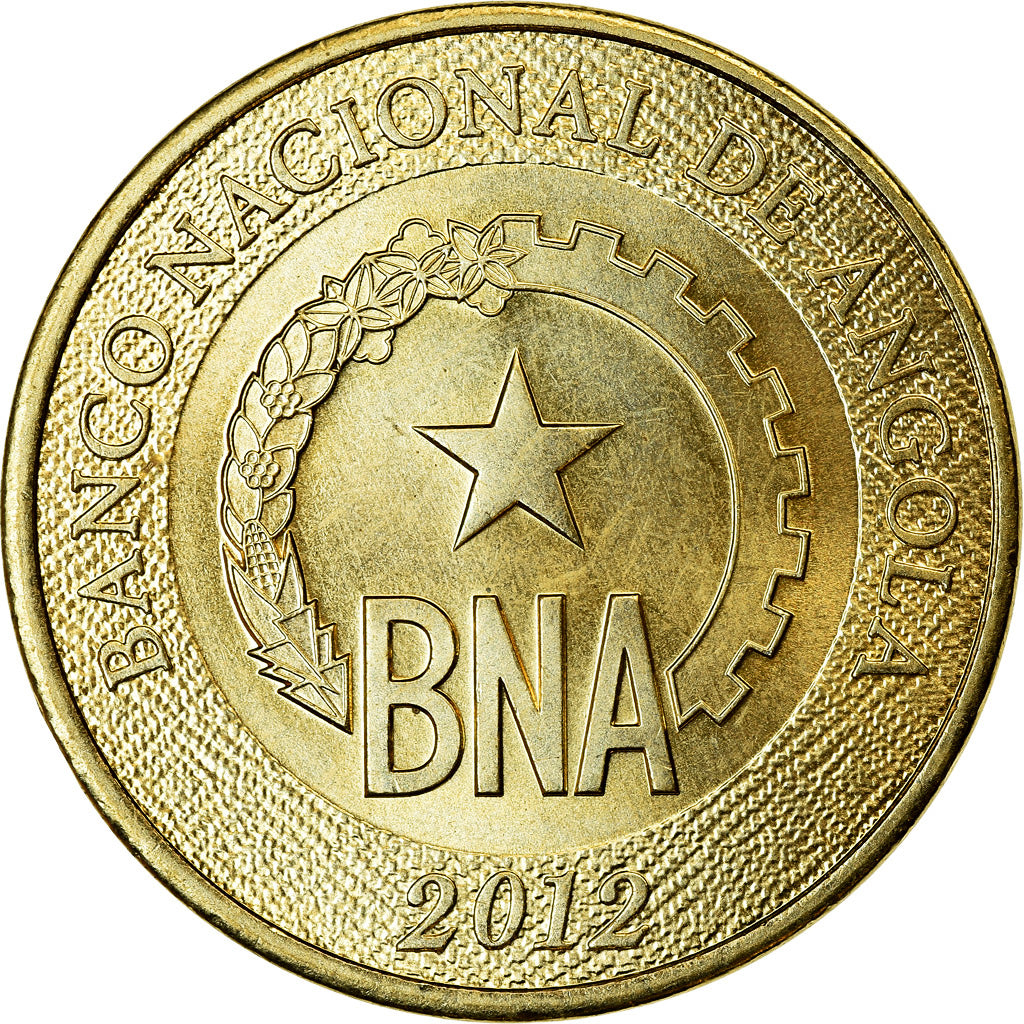Monnaie, Angola, Kwanza, 2012, SPL, Brass plated steel, KM:108