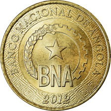 Coin, Angola, Kwanza, 2012, MS(63), Brass plated steel, KM:108