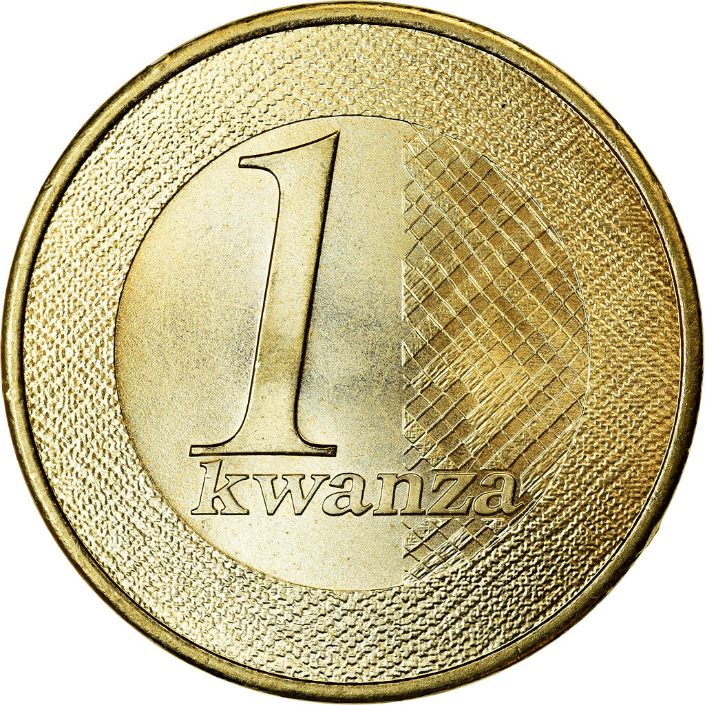 Coin, Angola, Kwanza, 2012, MS(63), Brass plated steel, KM:108