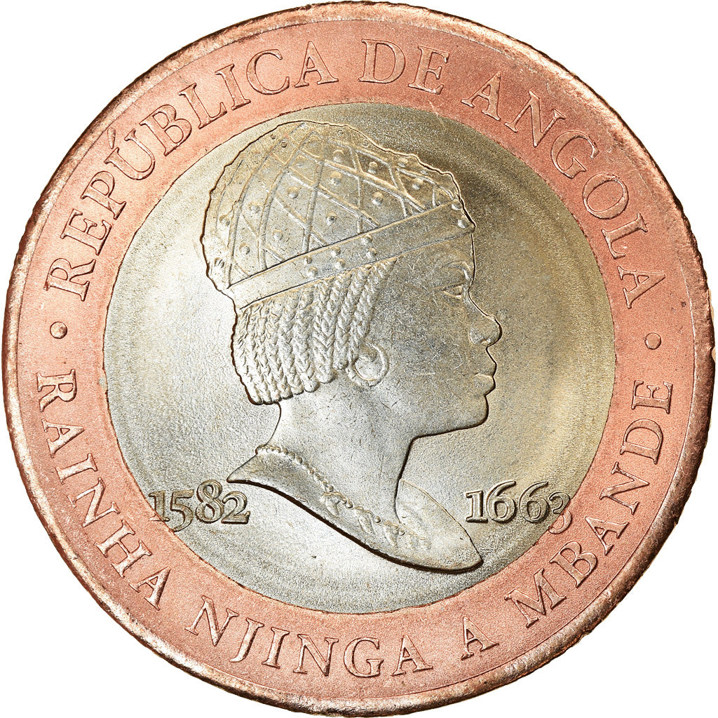 Moneta, Angola, 20 Kwanzas, 2014, SPL, Bi-metallico, KM:111