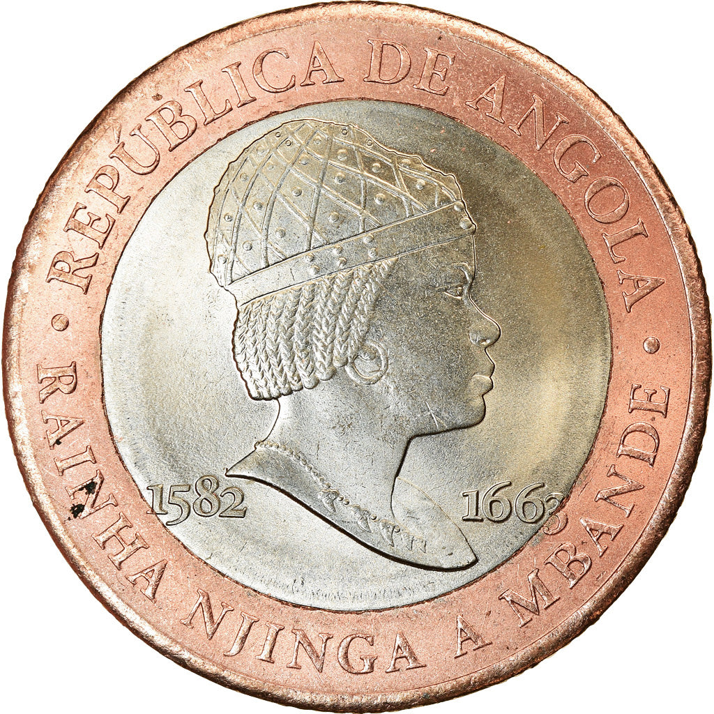 Coin, Angola, 20 Kwanzas, 2014, MS(63), Bi-Metallic, KM:111