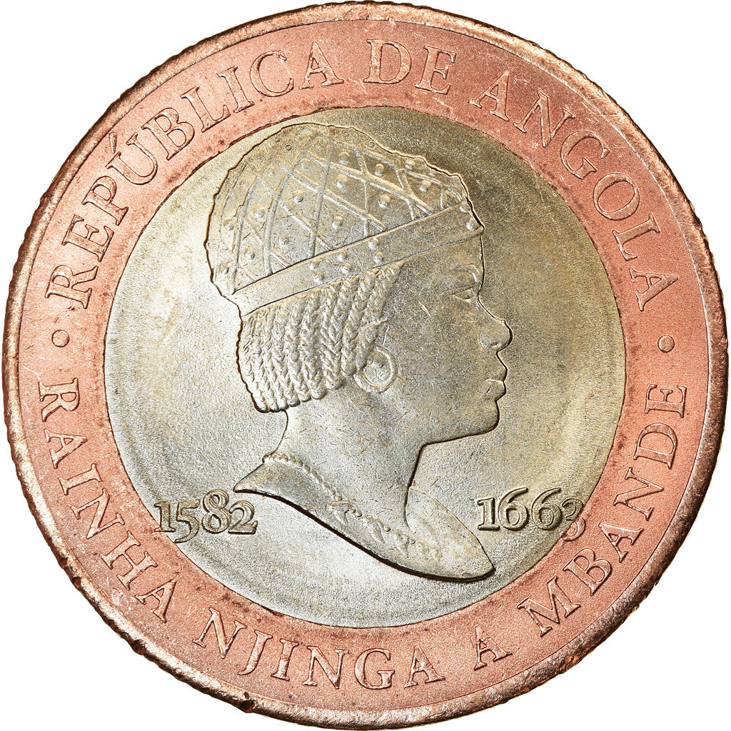 Coin, Angola, 20 Kwanzas, 2014, MS(63), Bi-Metallic, KM:111