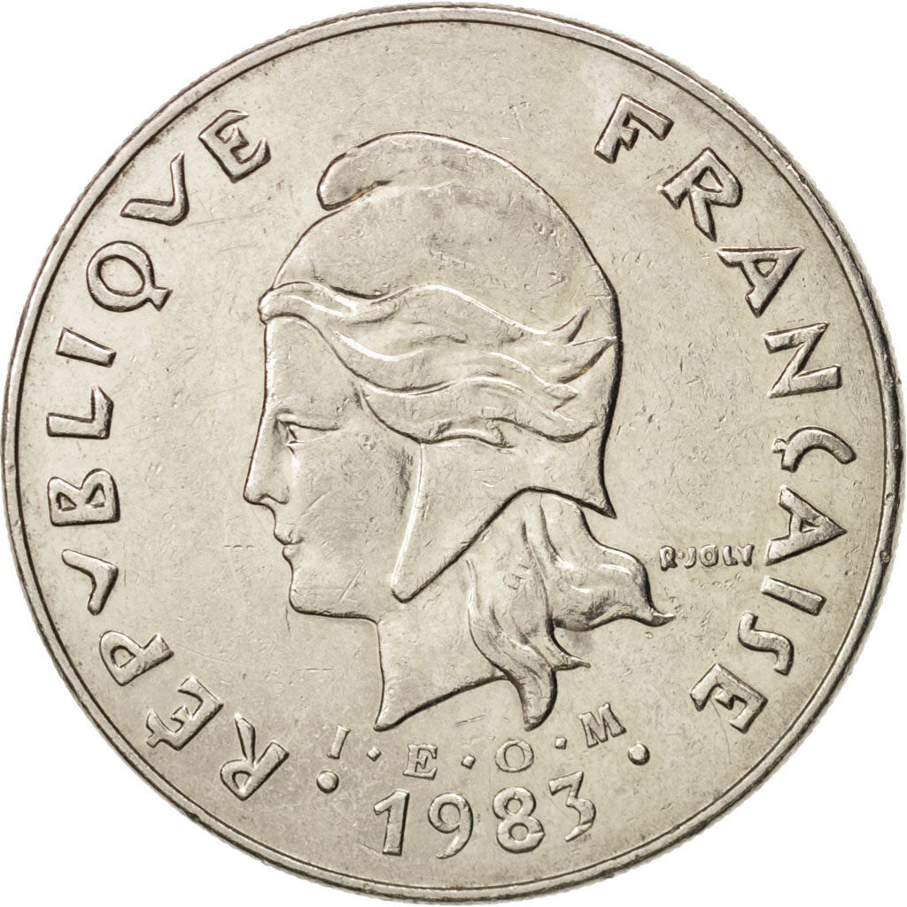 Nouvelle-Calédonie, 50 Francs, 1983, Paris, TTB+, Nickel, KM:13