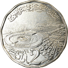 Coin, Tunisia, 2 Dinara, 2013/AH1434, Paris, MS(63), Cupro-nickel