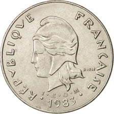 New Caledonia, 50 Francs, 1983, Paris, AU(50-53), Nickel, KM:13