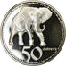 Coin, Rhodesia, 50 Cents, 2018, British Royal Mint, Eléphant, MS(63), Nickel