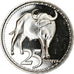 Moeda, Rodésia, 25 Cents, 2018, British Royal Mint, MS(63), Aço Niquelado