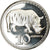 Moneda, Rodesia, 10 Cents, 2018, British Royal Mint, Rhinocéros, SC, Níquel
