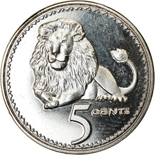 Monnaie, Rhodésie, 5 Cents, 2018, British Royal Mint, Lion, SPL, Nickel plated