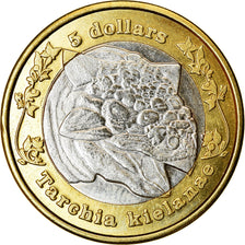 Coin, Rhodesia, 5 Dollars, 2018, British Royal Mint, MS(63), Bi-Metallic