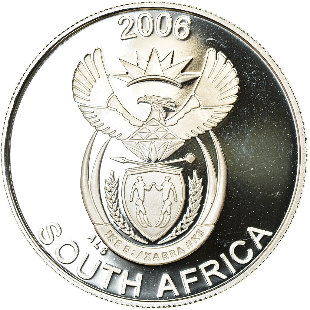 Monnaie, Afrique du Sud, 10 Cents, 2006, Pretoria, Proof, FDC, Argent, KM:317