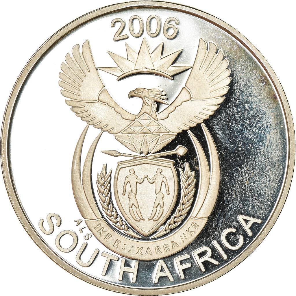 Monnaie, Afrique du Sud, 20 Cents, 2006, Pretoria, Proof, FDC, Argent, KM:318