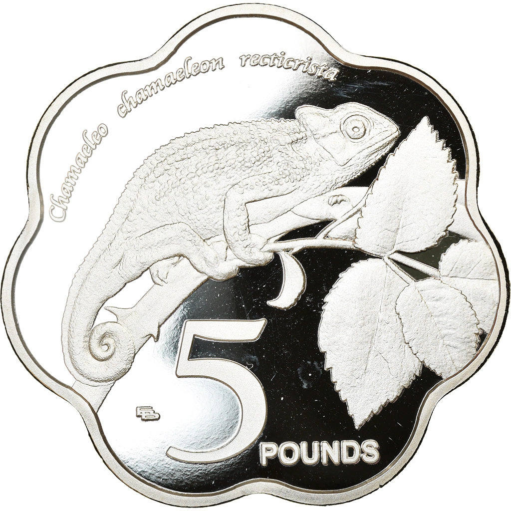 Coin, Great Britain, 5 Pounds, 2019, Akrotiri et Dhekelia, MS(65-70), Silver