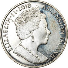 Coin, Ascension Island, Crown, 2018, Pobjoy Mint, Centenaire de la 1ère guerre