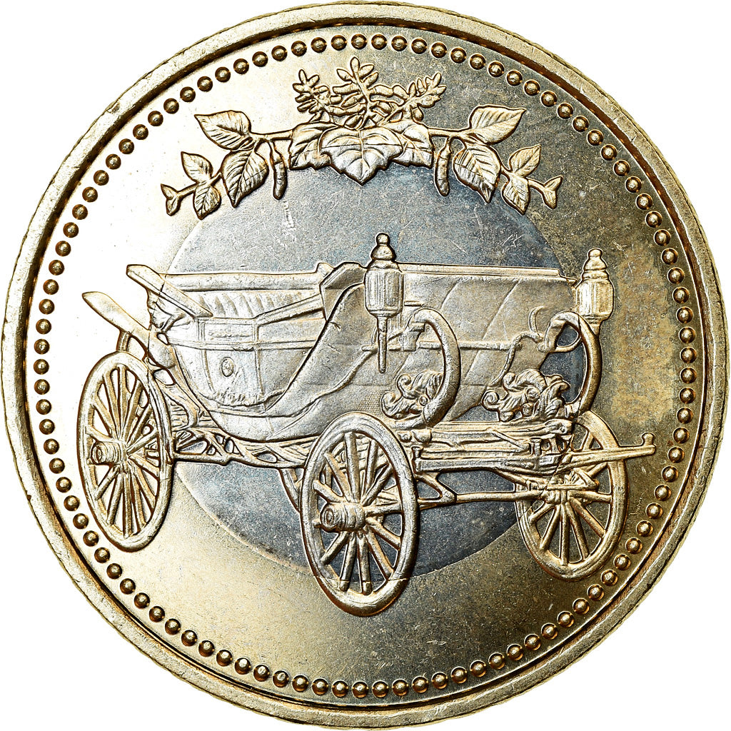 Coin, Japan, 500 Yen, 2019, 30 ans de règne, MS(63), Bi-Metallic