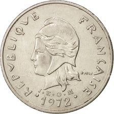 Nuova Caledonia, 20 Francs, 1972, Paris, BB+, Nichel, KM:12