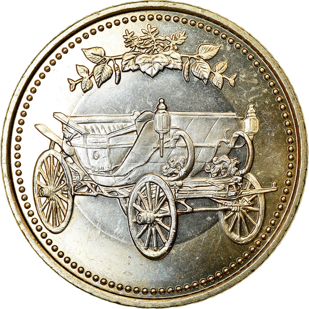 Coin, Japan, 500 Yen, 2019, 30 ans de règne, MS(63), Bi-Metallic