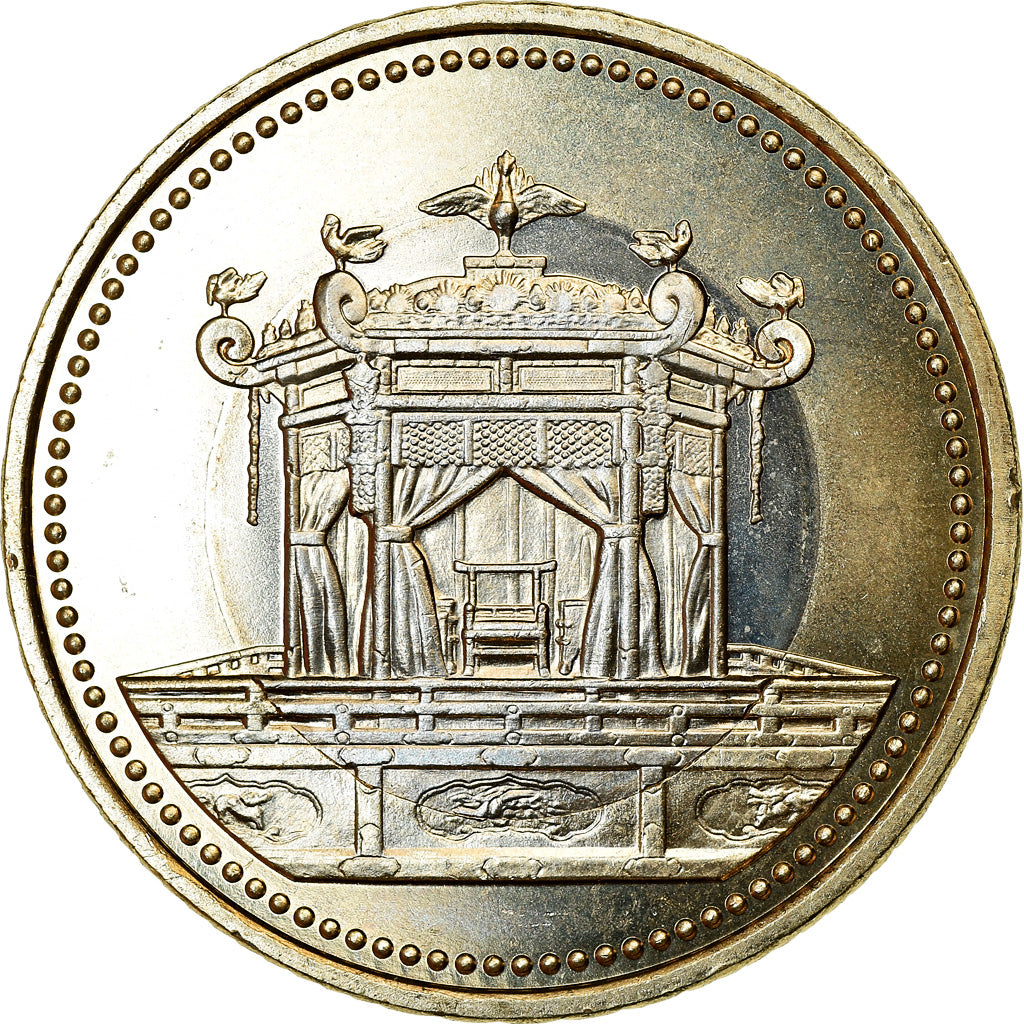 Monnaie, Japon, 500 Yen, 2019, Intronisation de l'Empereur, SPL, Bi-Metallic