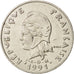 Moneta, Nuova Caledonia, 20 Francs, 1991, Paris, BB+, Nichel, KM:12