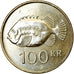 Coin, Iceland, 100 Kronur, 2007, MS(63), Nickel-brass, KM:35