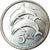 Moneta, Islandia, 5 Kronur, 1999, MS(63), Nickel platerowany stalą, KM:28a