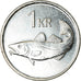 Munten, IJsland, Krona, 2007, UNC-, Nickel plated steel, KM:27A