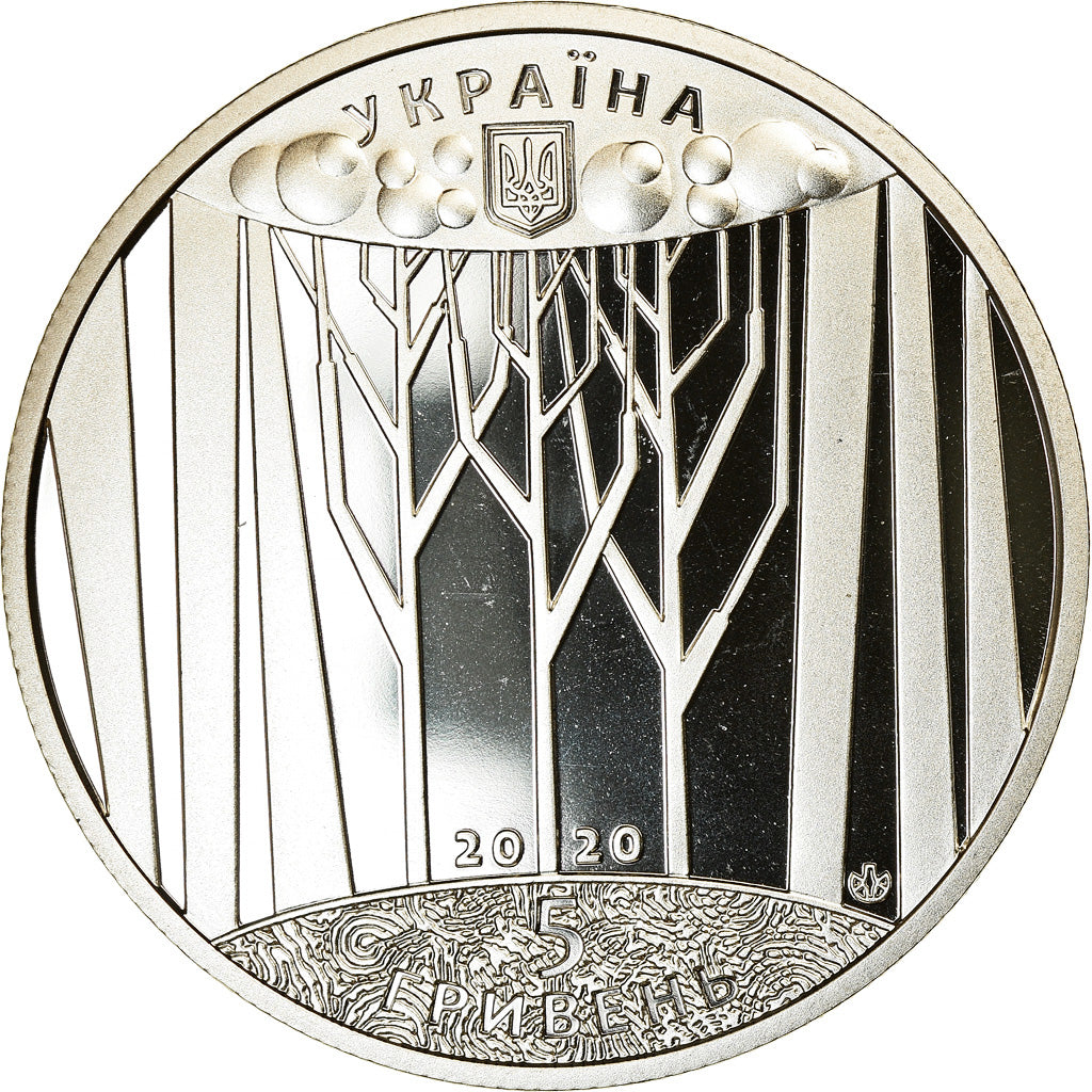 Monnaie, Ukraine, 5 Hryven, 2020, Kyiv, Musée d'histoire de Sumtsova, FDC