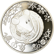 Moneda, Ucrania, 5 Hryven, 2020, Kyiv, Année du Rat, FDC, Maillechort
