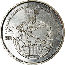 Moneta, Ucraina, 10 Hryven, 2019, Kyiv, Médecins militaires, SPL,