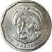 Coin, Ukraine, 5 Hryven, 2019, Kyiv, Bogdan Khmelnitski, MS(63), Nickel plated