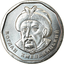 Monnaie, Ukraine, 5 Hryven, 2019, Kyiv, Bogdan Khmelnitski, SPL, Nickel plated