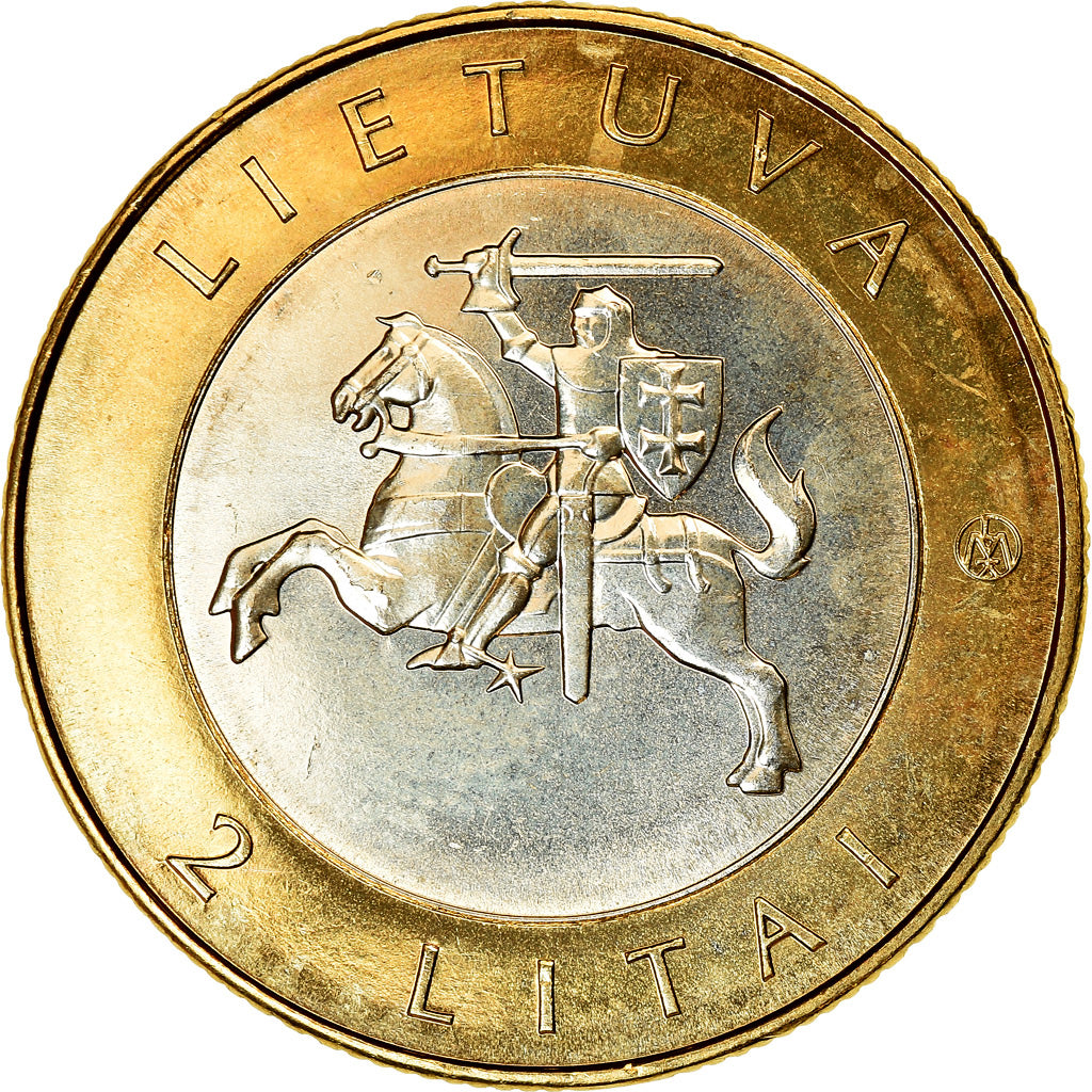 Moneta, Lituania, 2 Litai, 2012, Neringa, SPL, Bi-metallico, KM:185.1