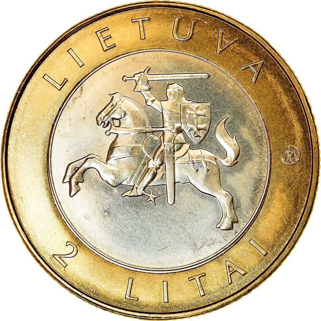 Münze, Lithuania, 2 Litai, 2012, Neringa, UNZ, Bi-Metallic, KM:185.1