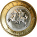 Coin, Lithuania, 2 Litai, 2012, Druskininkai, MS(63), Bi-Metallic, KM:184.1