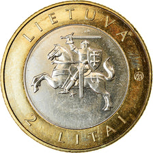 Coin, Lithuania, 2 Litai, 2012, Palanga, MS(63), Bi-Metallic, KM:186.1