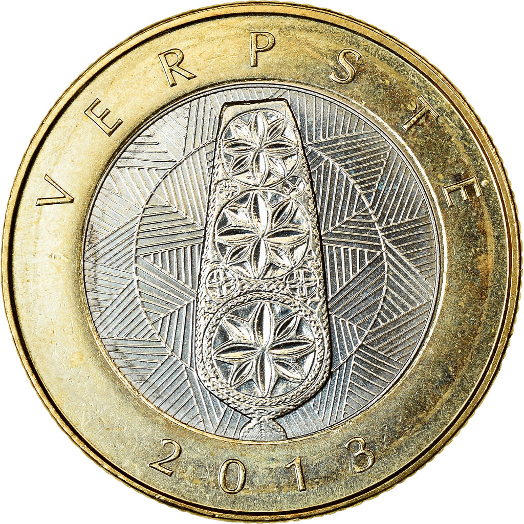 Coin, Lithuania, 2 Litai, 2013, Verpste, MS(63), Bi-Metallic, KM:187
