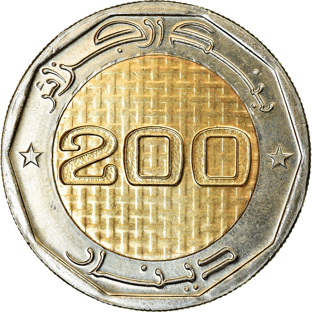 Moneta, Algeria, 200 Dinars, 2012/AH1433, Paris, 50ème anniversaire de