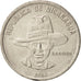 Nicaragua, 50 Centavos, 1983, BB+, Acciaio ricoperto in nichel, KM:42a