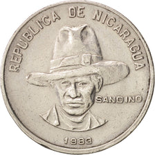 Nicaragua, Cordoba, 1983, Mexico City, AU(50-53), Copper-nickel, KM:43