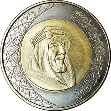 Coin, Saudi Arabia, 2 Riyals, 2016/AH1438, MS(63), Bi-Metallic, KM:79