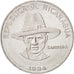 Nicaragua, Cordoba, 1984, AU(50-53), Nickel Clad Steel, KM:43a