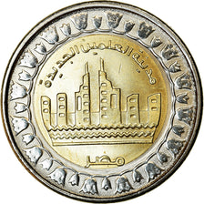 Coin, Egypt, Pound, 2019/AH1440, Alamain, MS(63), Bi-Metallic