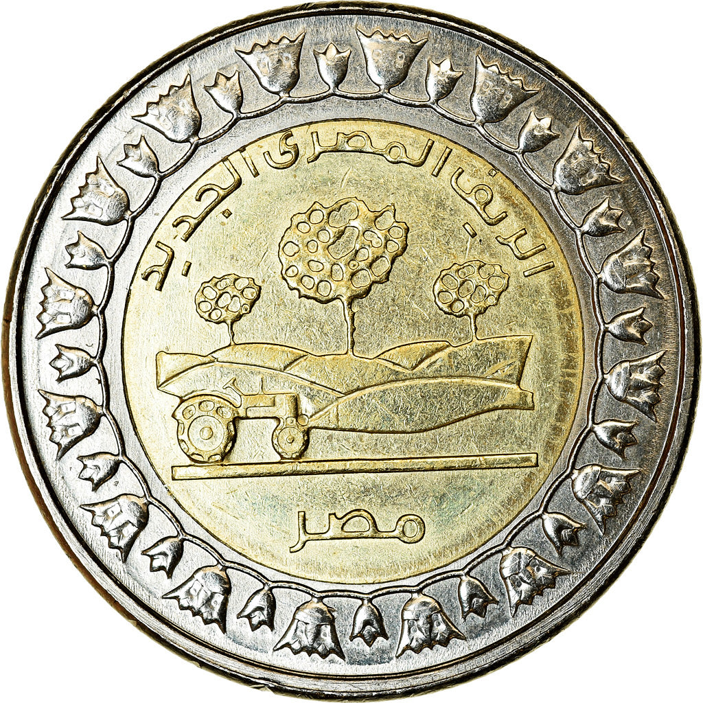 Coin, Egypt, Pound, 2019/AH1440, Nouvelle campagne égyptienne, MS(63)