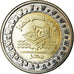 Coin, Egypt, Pound, 2019/AH1440, Ponts d'Assiout, MS(63), Bi-Metallic